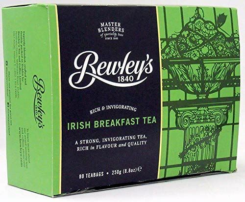 Bewley’s Irish Breakfast Tea 250 g 80 Tea Bags (4-Pack)