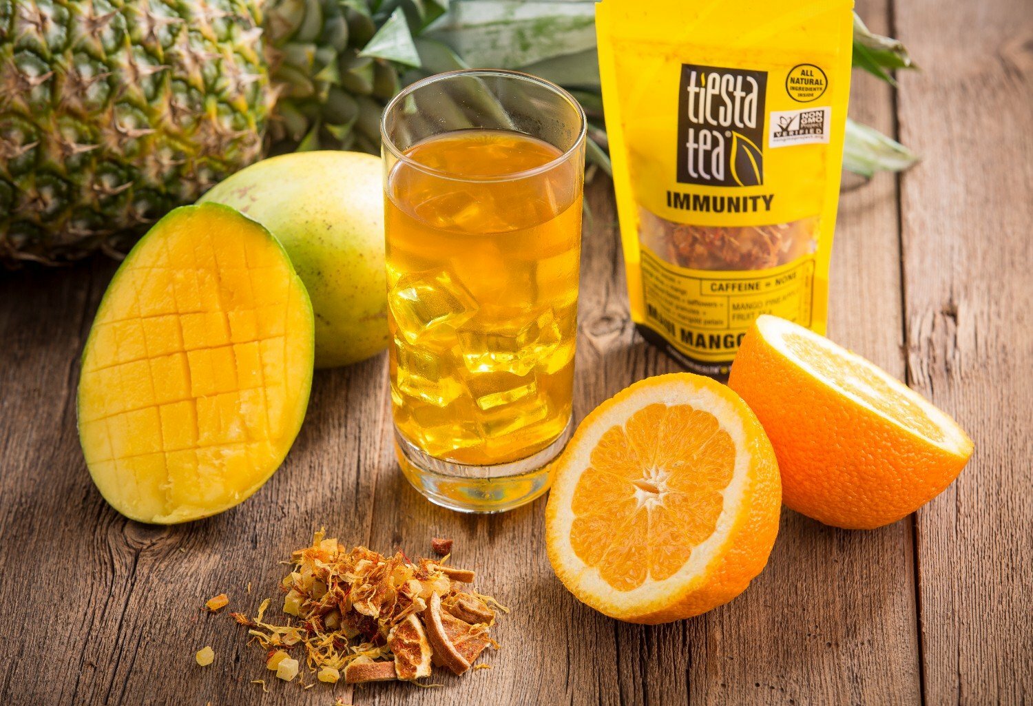 Tiesta Tea, Maui Mango Pineapple Fruit Tea, 30 Servings, 2.2 oz