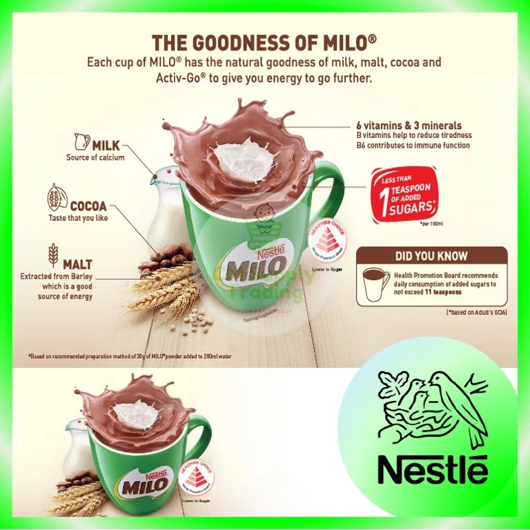 NESTLE MILO Nutritious Chocolate Malt Drink ( 1.8kg )-Fast shipping