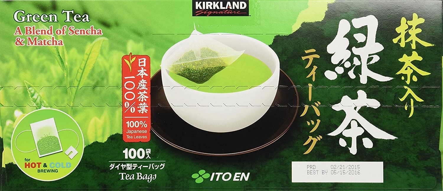 New Kirkland Ito En Matcha Blend Japanese Green Tea – 100 ct, 1.5g Tea Bags
