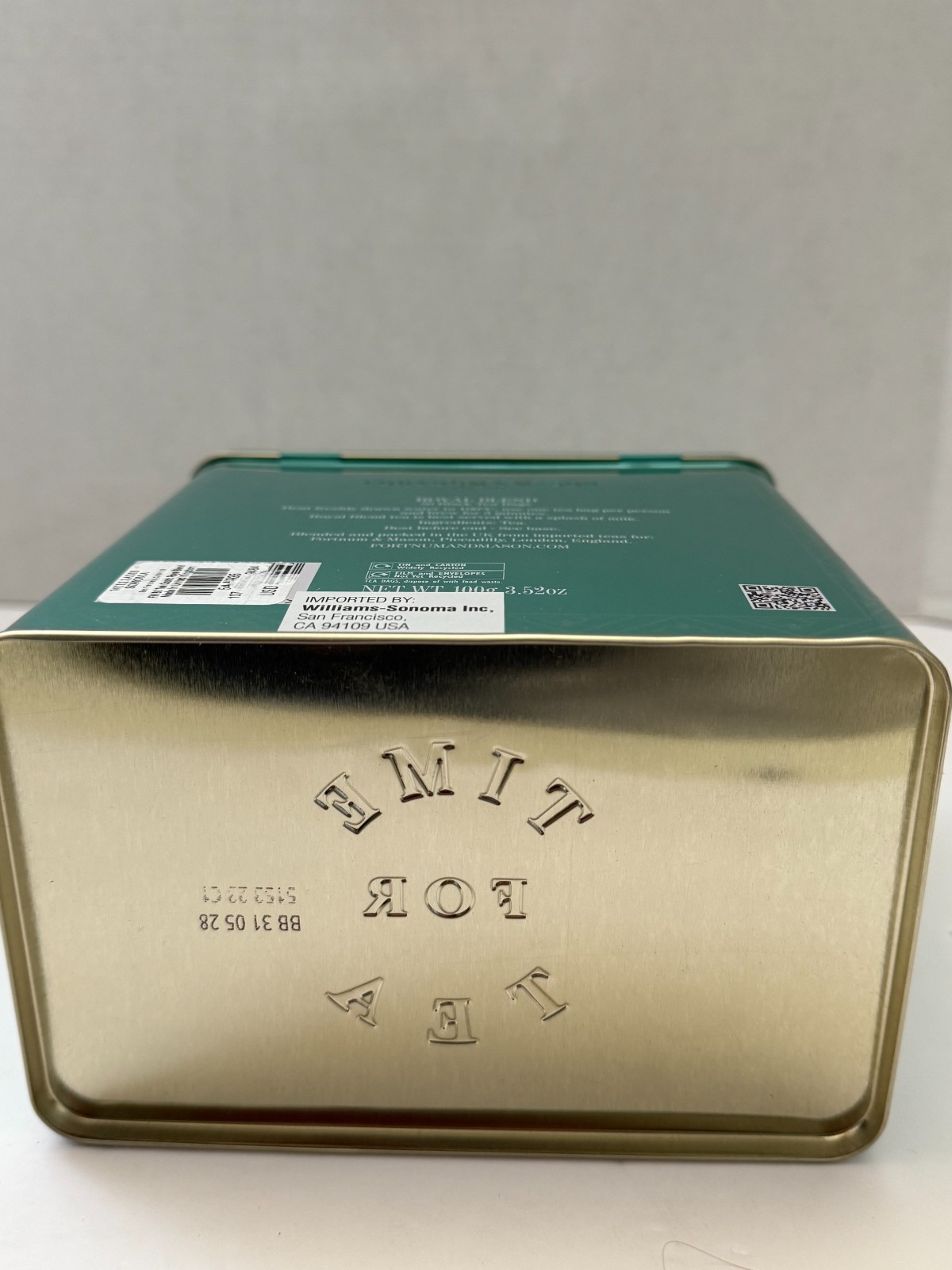 Fortnum & Mason Royal Blend Tea Bags 50 Pack Gift Tin 100g Assam exp 5/28 New