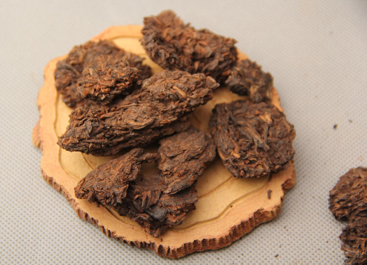 Supreme Aged Golden Buds Lao Cha Tou Pu’er Pu-erh Loose Tea Puer Ripe Shu 250g