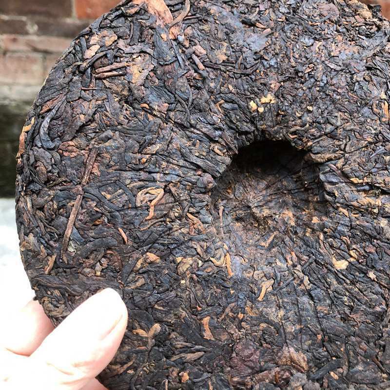 1998 Tong Chang Huang Ji Yuan Cha Aged Ripe Puer Tea Chinese Yunnan Pu Erh 357g