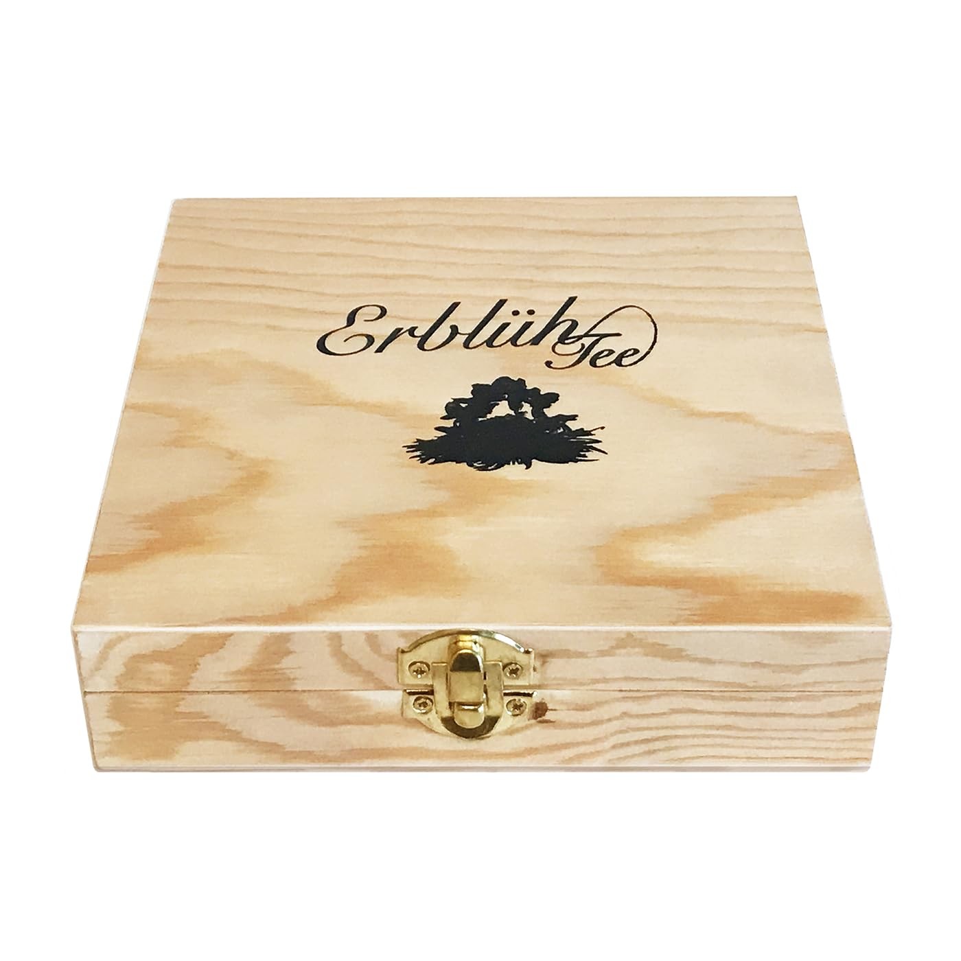 Flowering Abloom Tea – Blooming Gift Set in Stylish Wooden Box, 12pcs