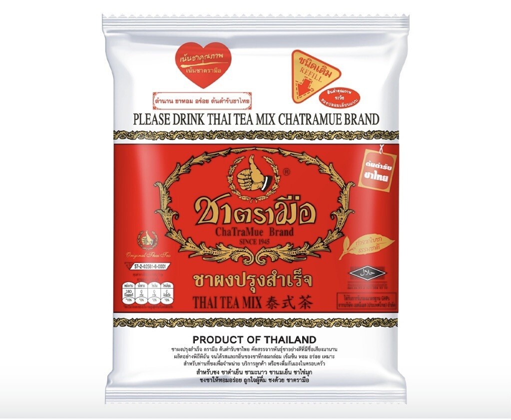 ChaTraMue Original Thai Tea Red 400g Cha Tra Mue Brand Thai Iced Tea Mix ChaYen