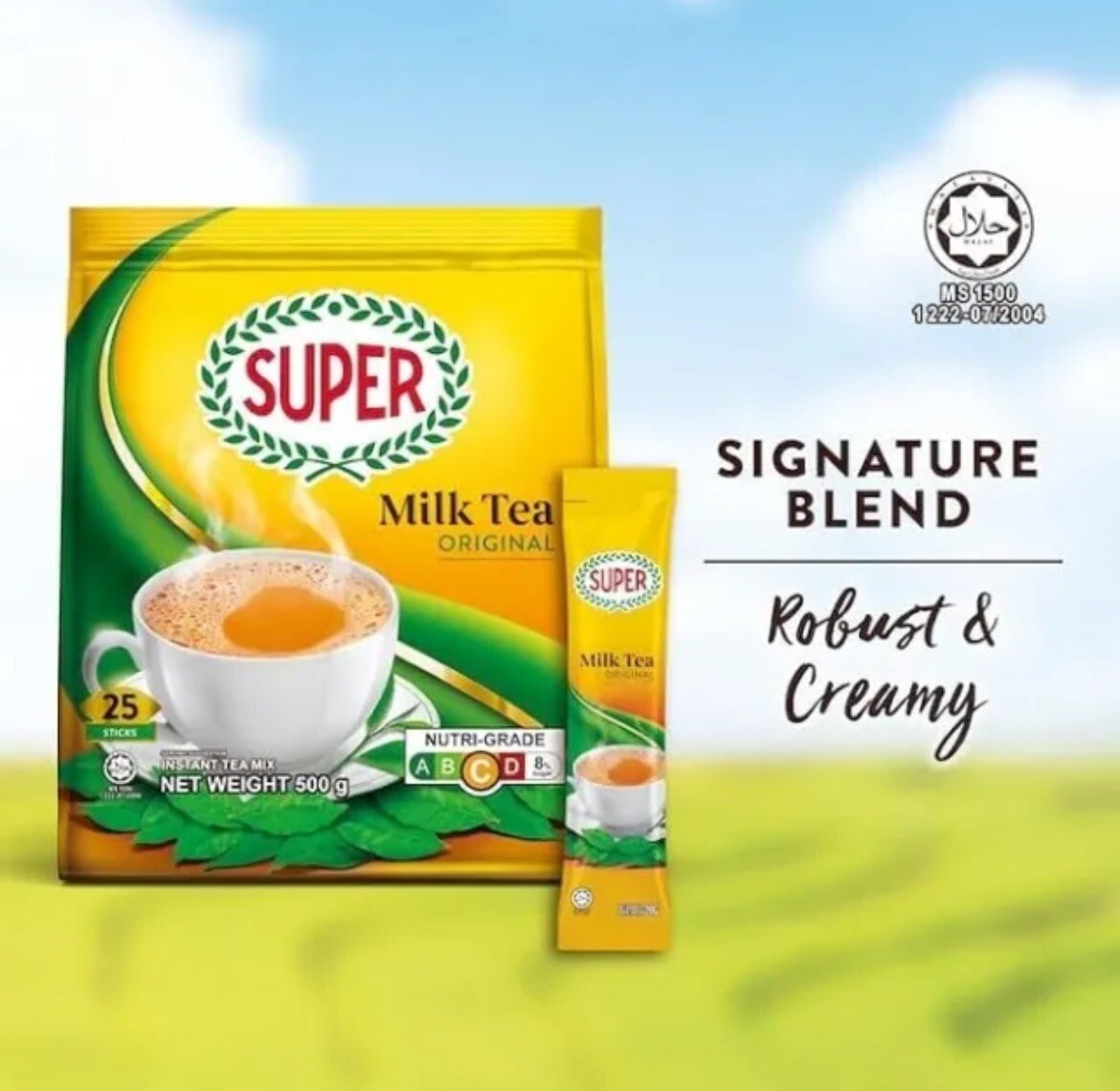 Super 3-In-1 Instant Original Milk Tea Mix 25 Sticks x 20g ~ US SELLER