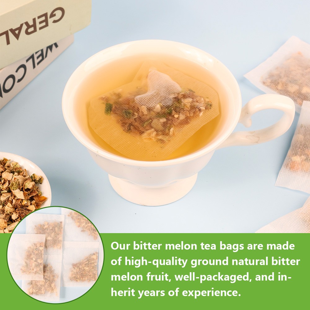 Bitter Gourd Tea Herbal 60 packs Natural Wellness Tea