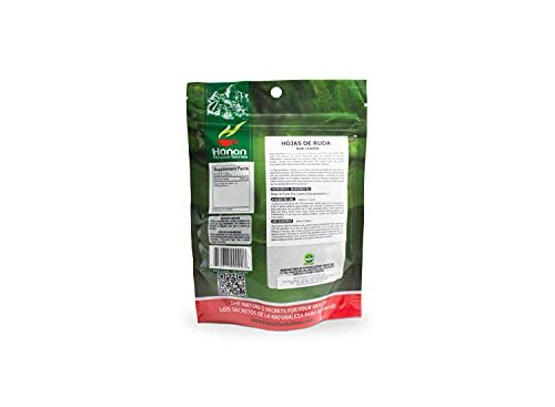 Hanan Peruvian Secrets Ruda | 100% Natural Rue | 1.41oz / 40g |Calmative