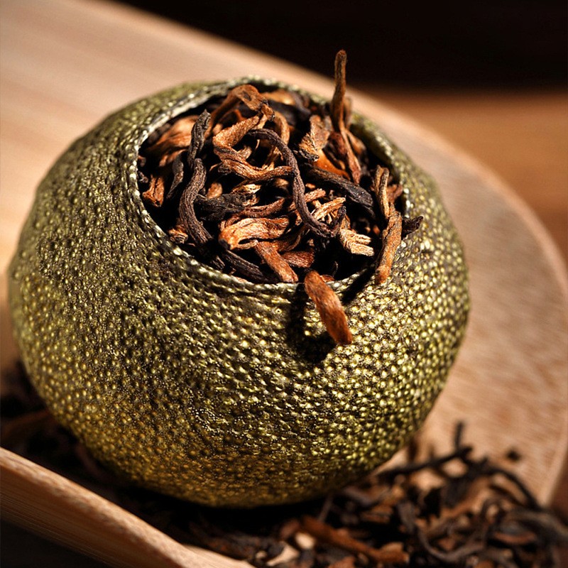 500g Small Green Orange 6 Years Chen Xiang Royal Court Ripe Pu’er Tea Bulk Tea