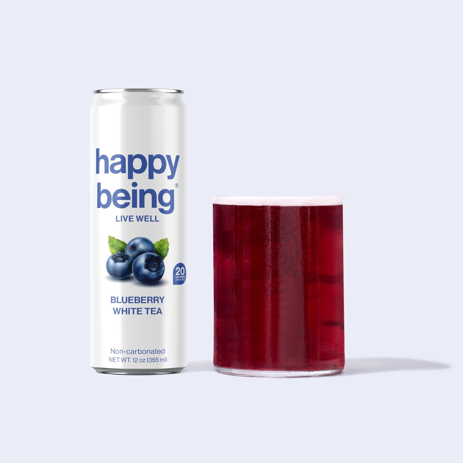 Nutrient-Rich Organic Blueberry White Tea – Infused with Turmeric, Elderberry…