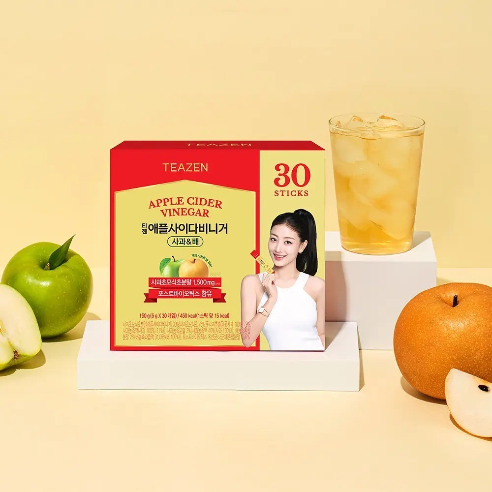 TEAZEN x TWICE Apple Cider Vinegar 30T (Apple / Apple Pear)