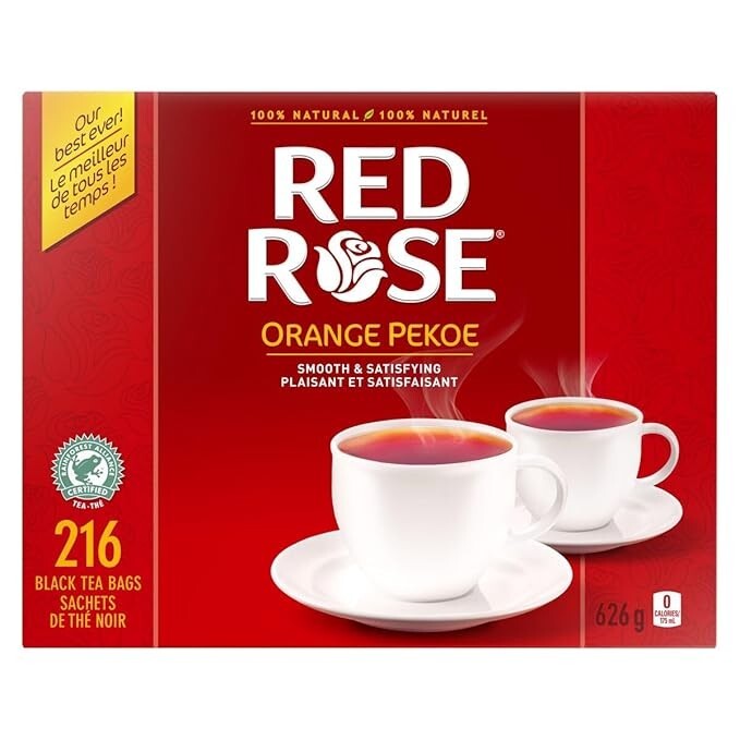 Red Rose Orange Pekoe Tea – 216ct/626g – FREE SHIPPING