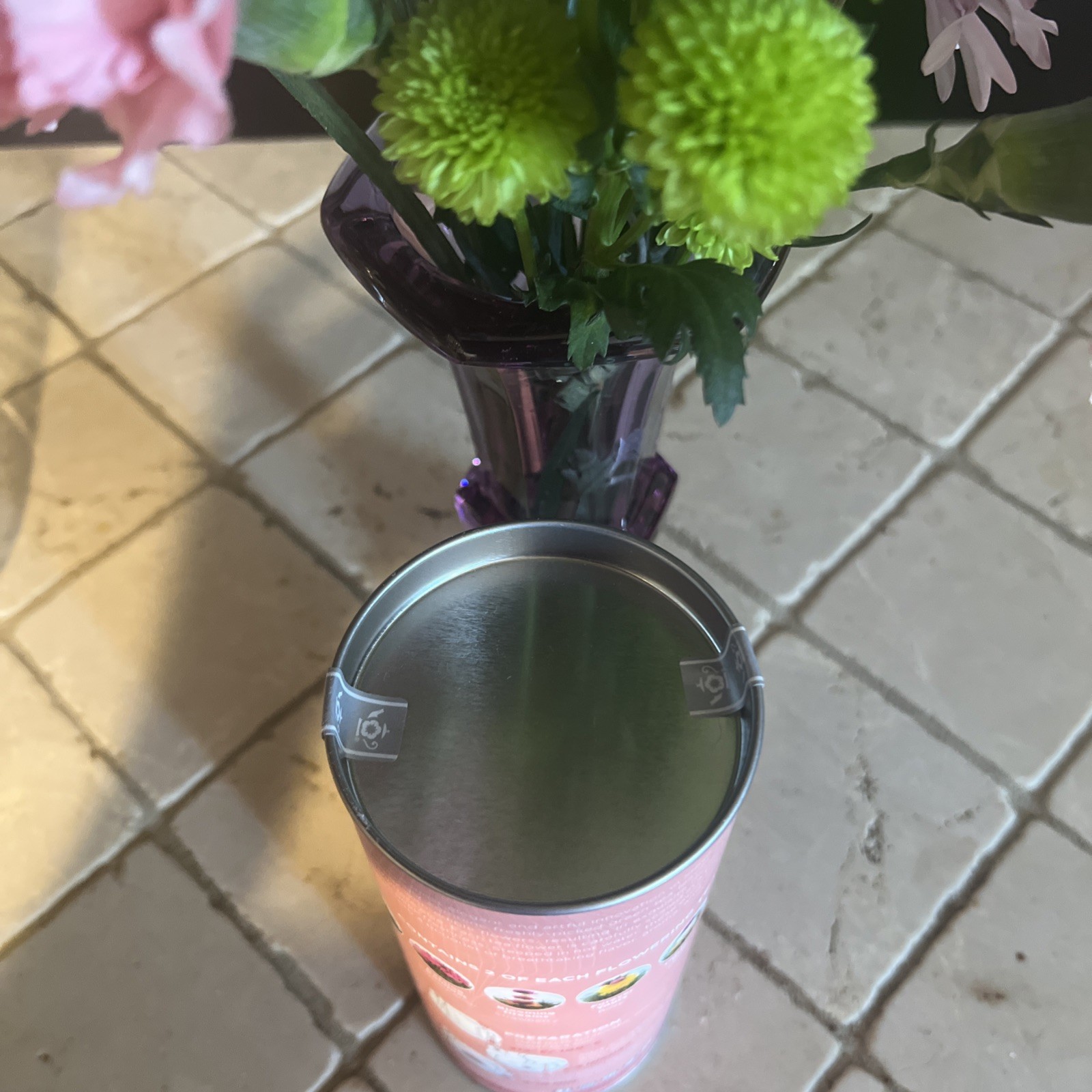 Teabloom Blooming Hearts 12 Green Tea Flowers 6 Varieties 36 Steeps 250 Cups