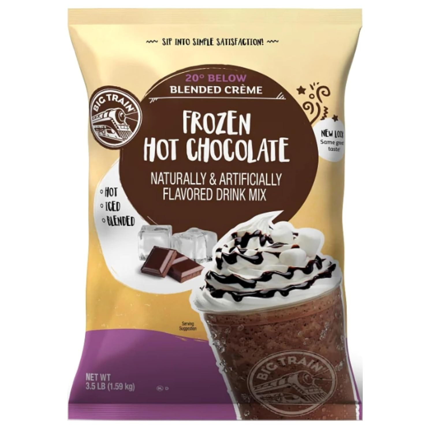 20 below Frozen Hot Chocolate Beverage Mix, 3.5 Pound (Pack of 1)