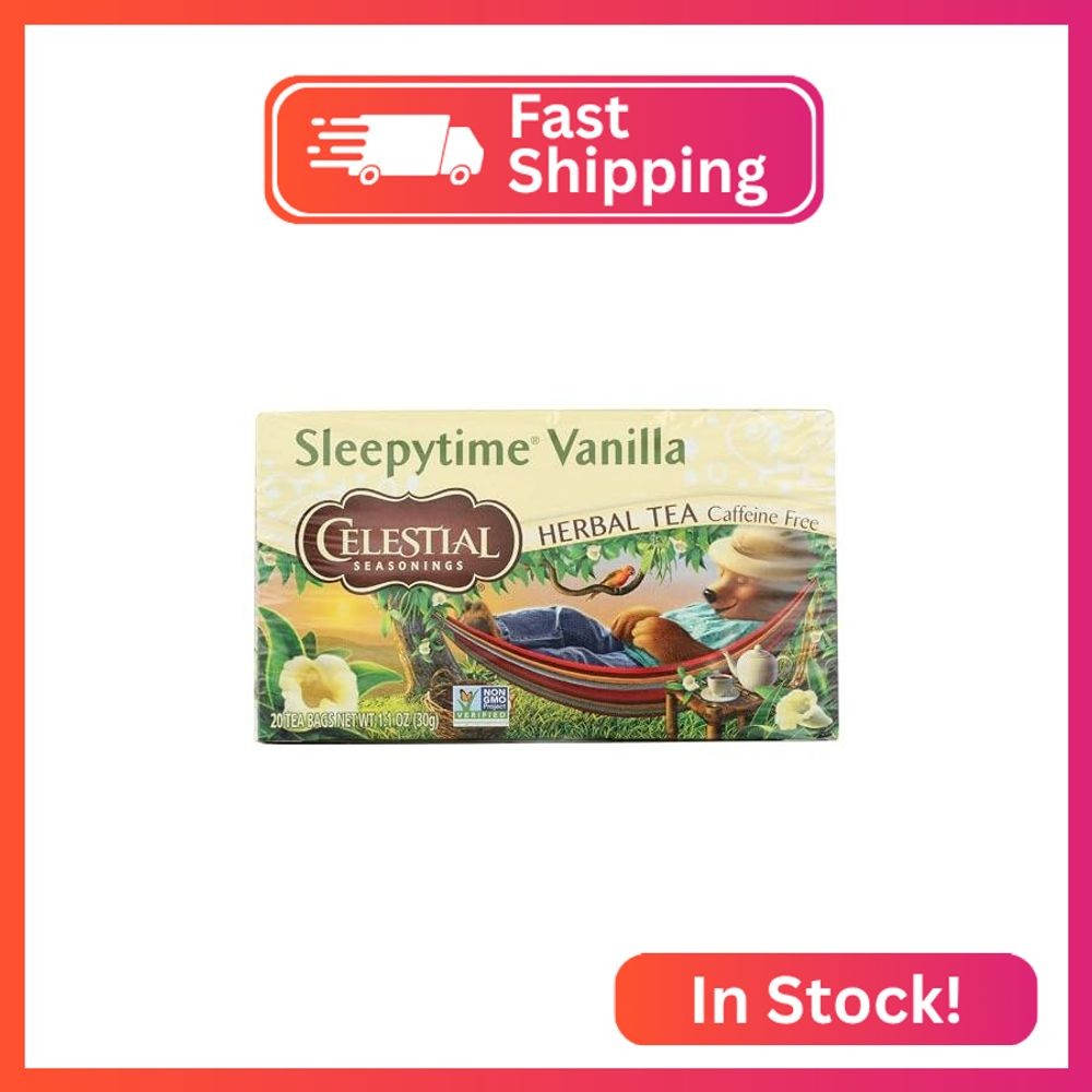 Celestial Seasonings Herbal Tea, Sleepytime Vanilla , 20 Count