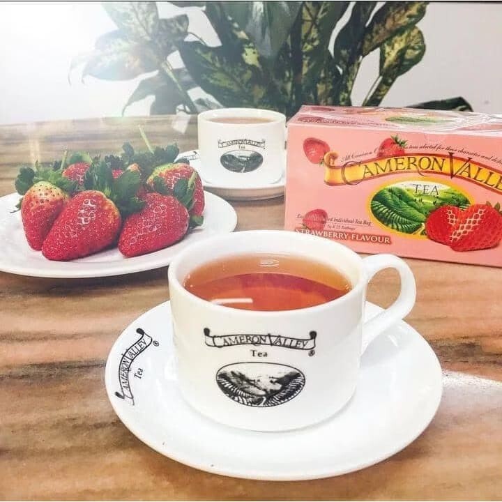 Cameron Valley Strawberry Tea – 2 Boxes (50 Bags) – Malaysia – Free Shipping