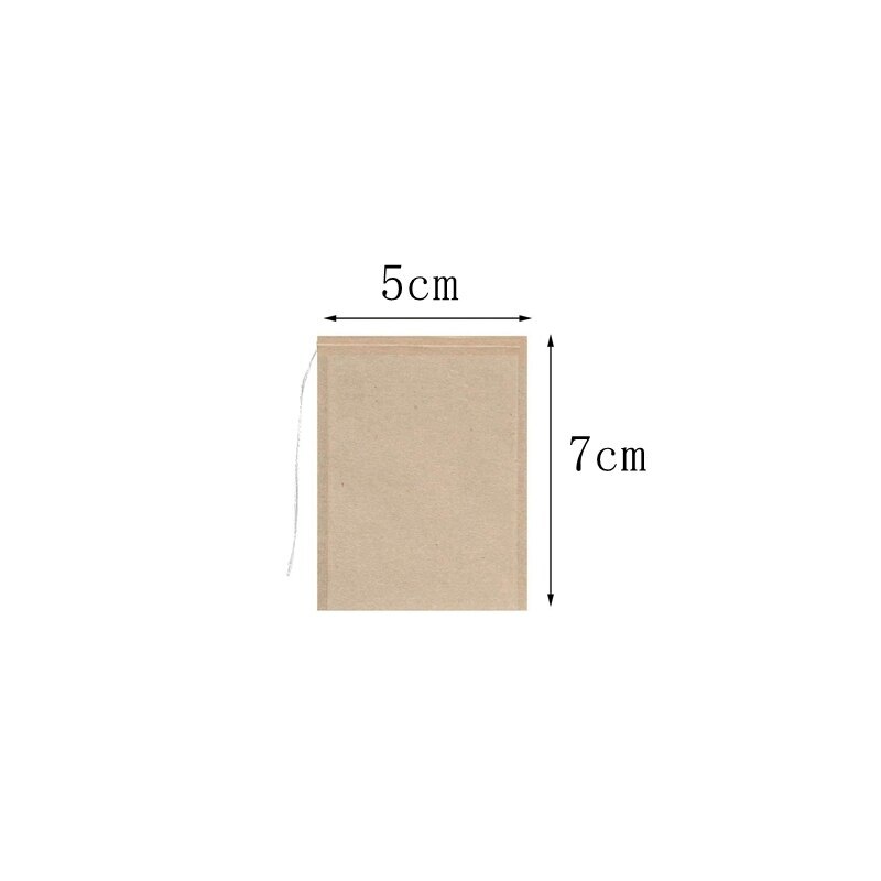 10-5000pcs Disposable Tea Bags for Loose Leaf Tea Unbleached Tea Filter Bags LOT