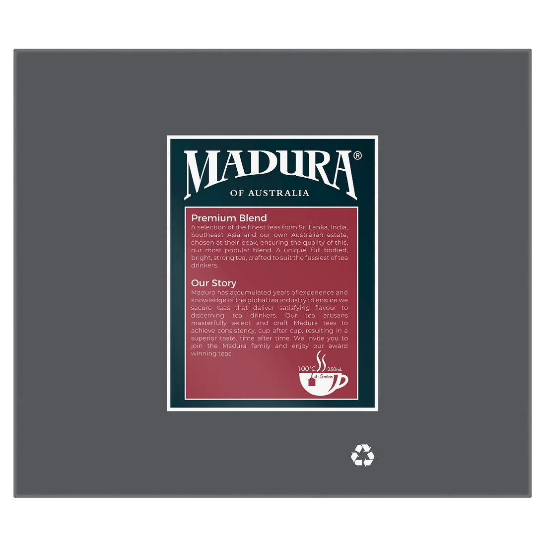 Madura Premium Blend 500 Tea Bags Australian Tea from NSW, Bulk buy 500 tea bags