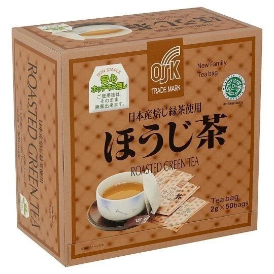 OSK Roasted Green Tea 50 Tea Bags x 2g