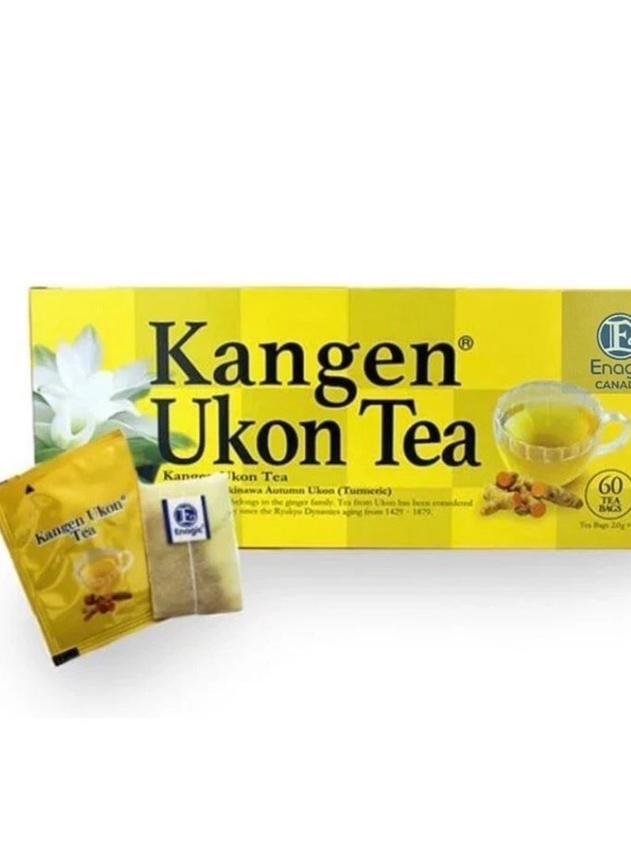 Kangen Ukon (Turmeric) Tea 60 Bags 100% Organic by Enagic  Sealed New