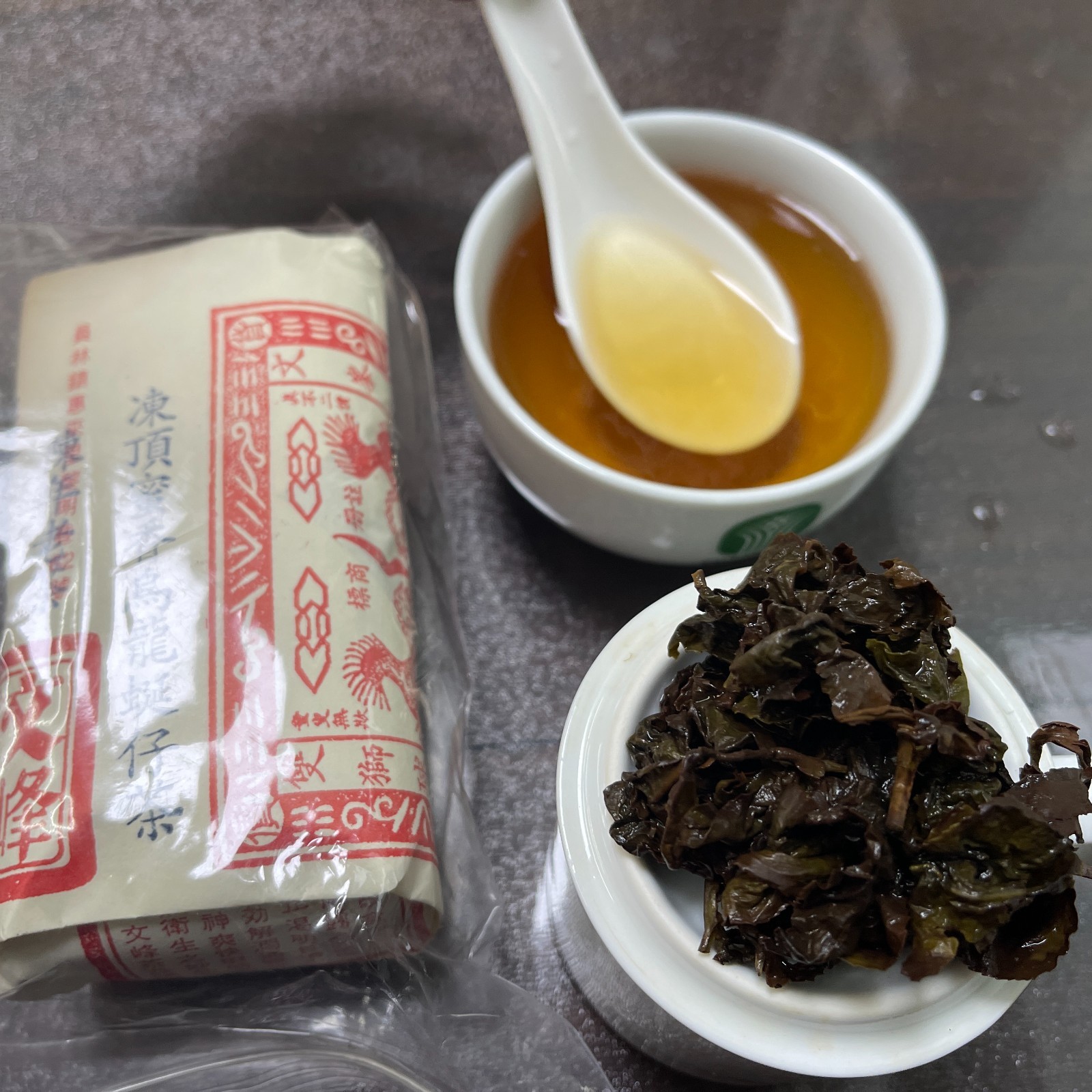 Partially fermented tea,Tongding Honey flavor Oolong Tea,Aged Tea,2008y,150g*4