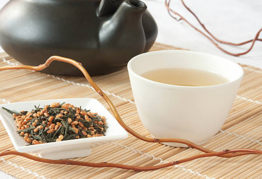 Japanese Ujinotsuyu Tokuyo Green Tea Roasted Rice GenmaiCha-14.1oz