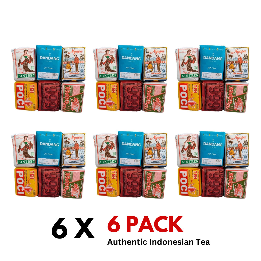 Authentic Indonesian Traditional Tea Bulk Set | Solo Java Loose Leaf Blend