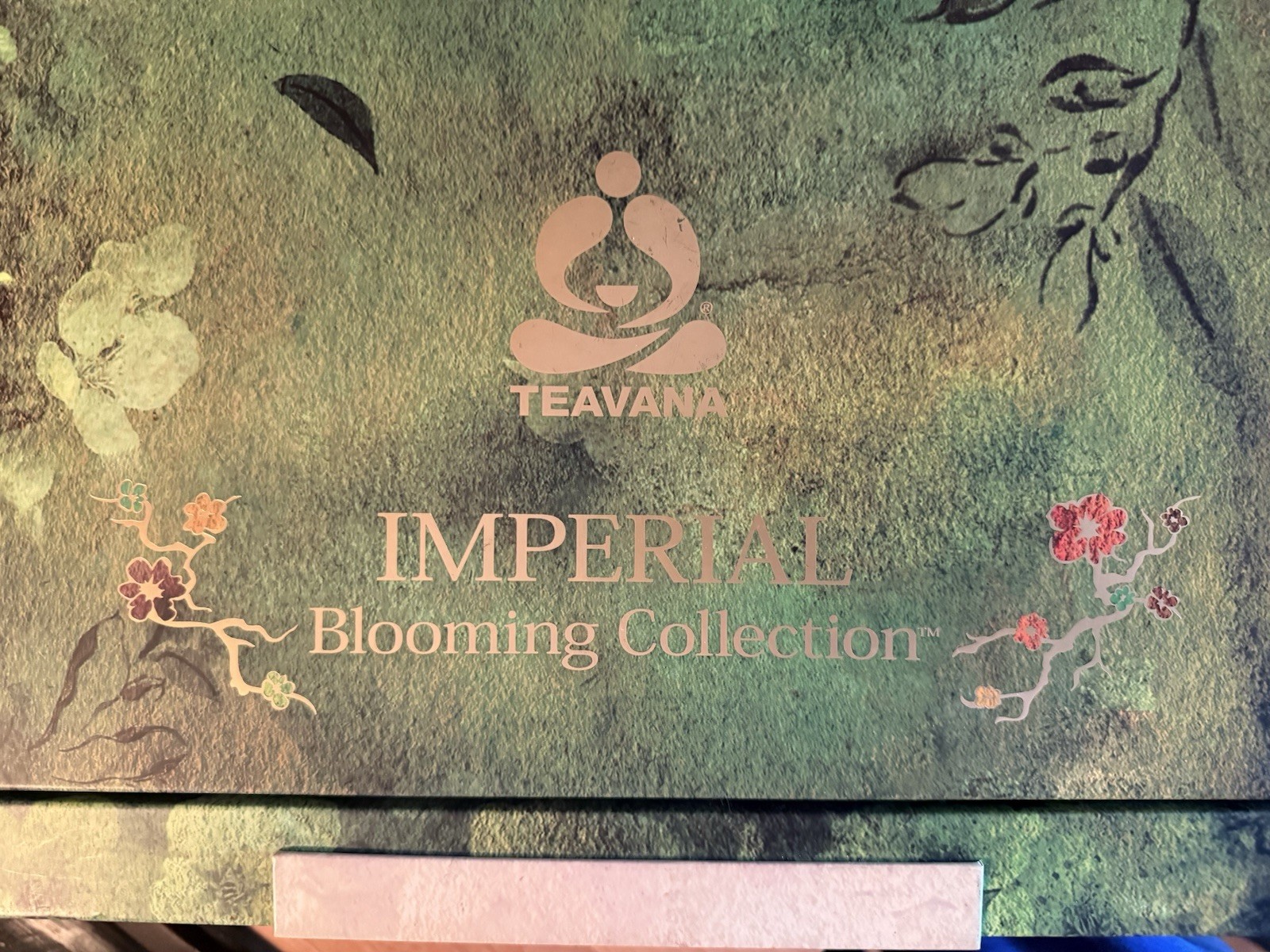 New Old Stock Teavana Imperial Blooming Collection Glass Set