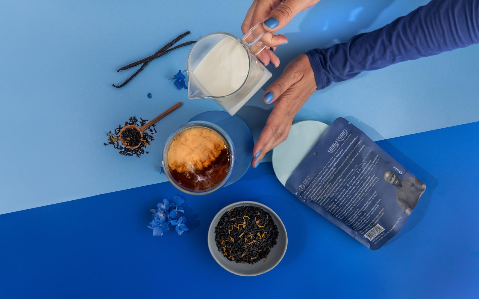 CREAM EARL GREY | Loose Leaf Black Tea | Recyclable Refill Pouch | 40+ Cups 3…