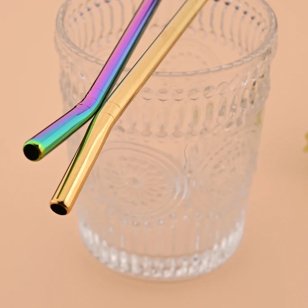 Bombilla Yerba Mate Straws, 3 Pack Reusable Colorful Tea Coffee Cocktail Stai…