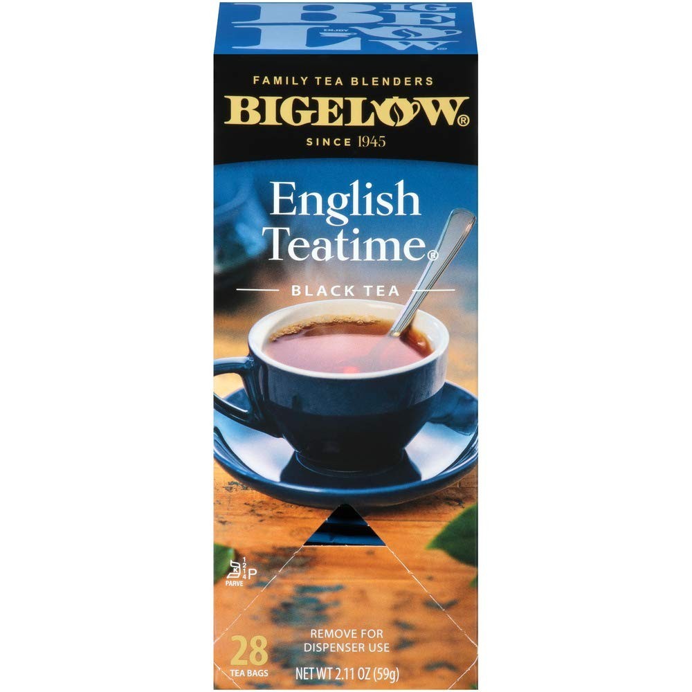 Bigelow English Teatime Black Tea – Full Caffeine, Rich Flavor, Pack of 28
