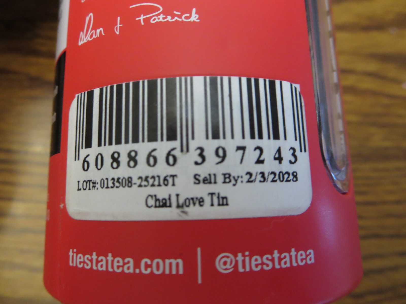 1 Tiesta Tea Chai Love 4oz Spiced Chai Black Loose Leaf Energizer EXP 2/2028
