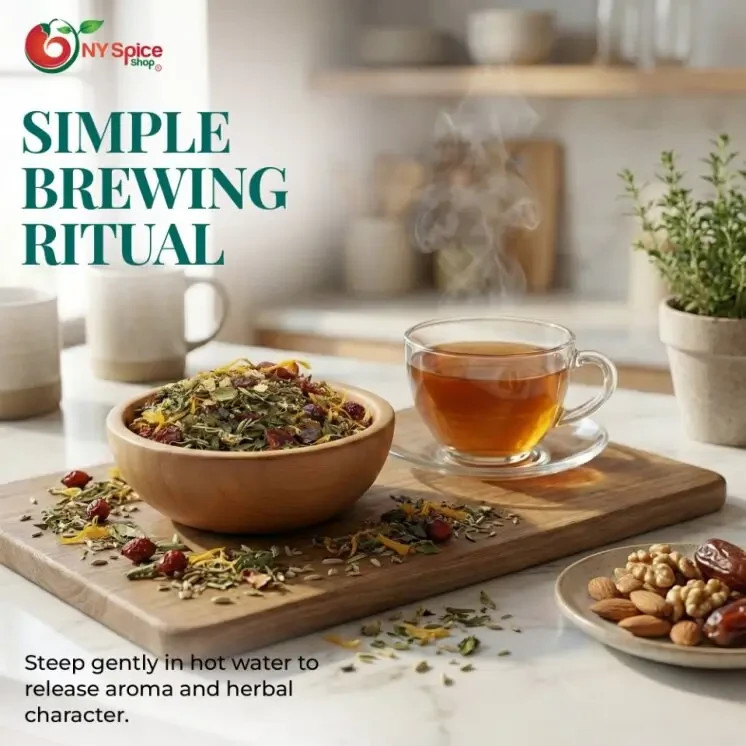 Wiccan Women’s Brew Herbal Tea | Mystical Spiritual Ritual Infusion Blend