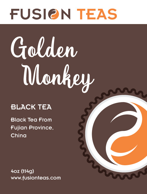 Golden Monkey Black Tea – Premium Fujian Loose Leaf – Fusion Teas