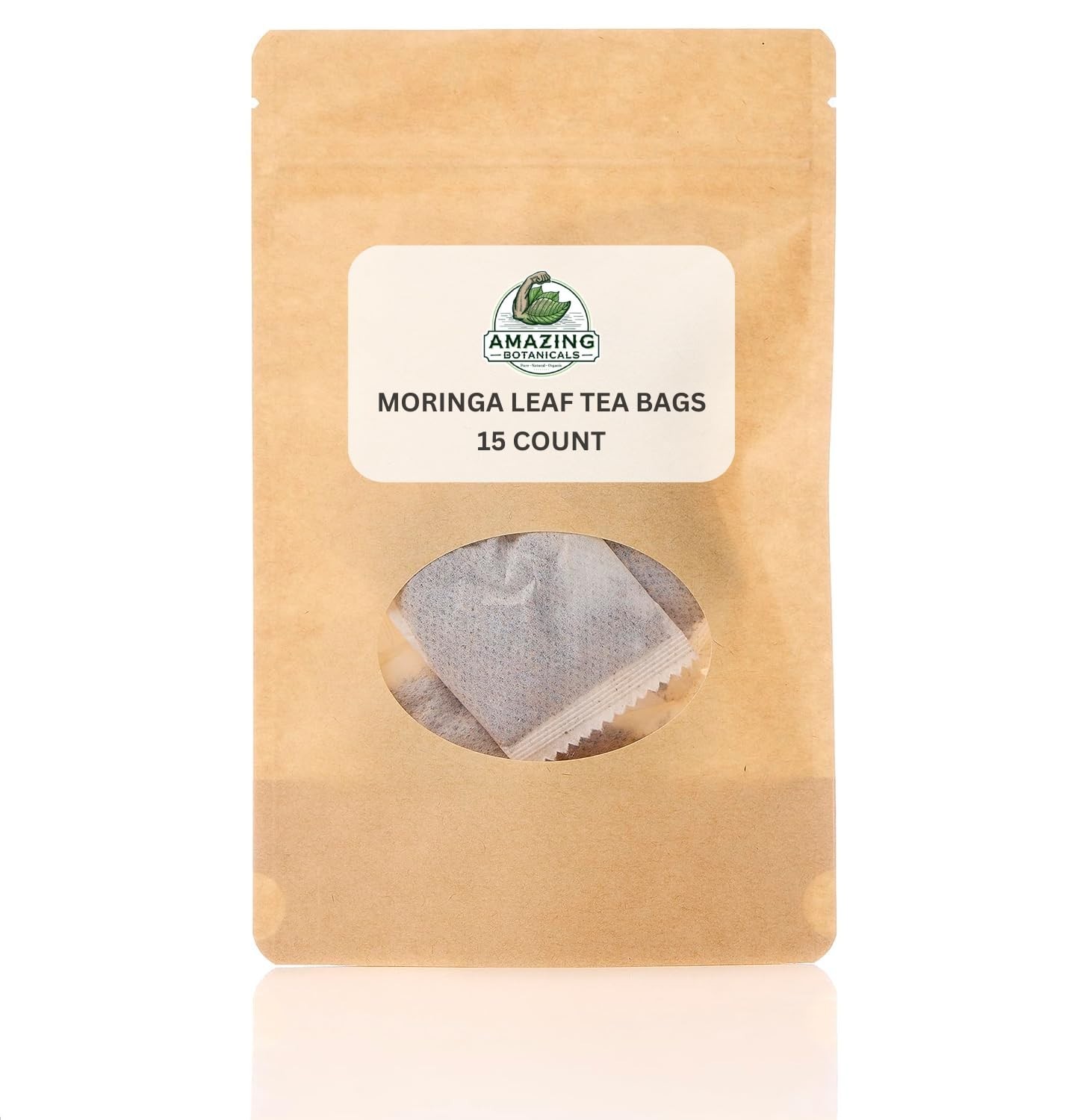 Amazing Botanicals Premium Moringa Leaf Tea Bags Green Tea