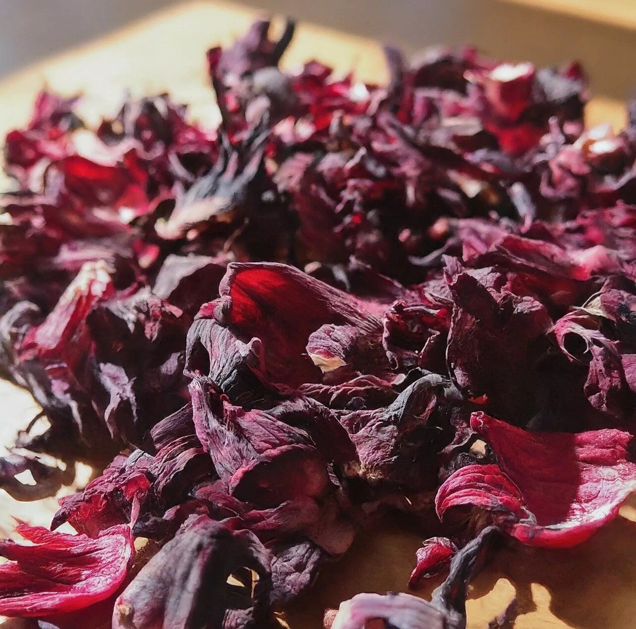(8oz)Hibiscus Flower Organic Dried Cut Hibiscus Sabdariffa 100% Premium(1/2Ib)