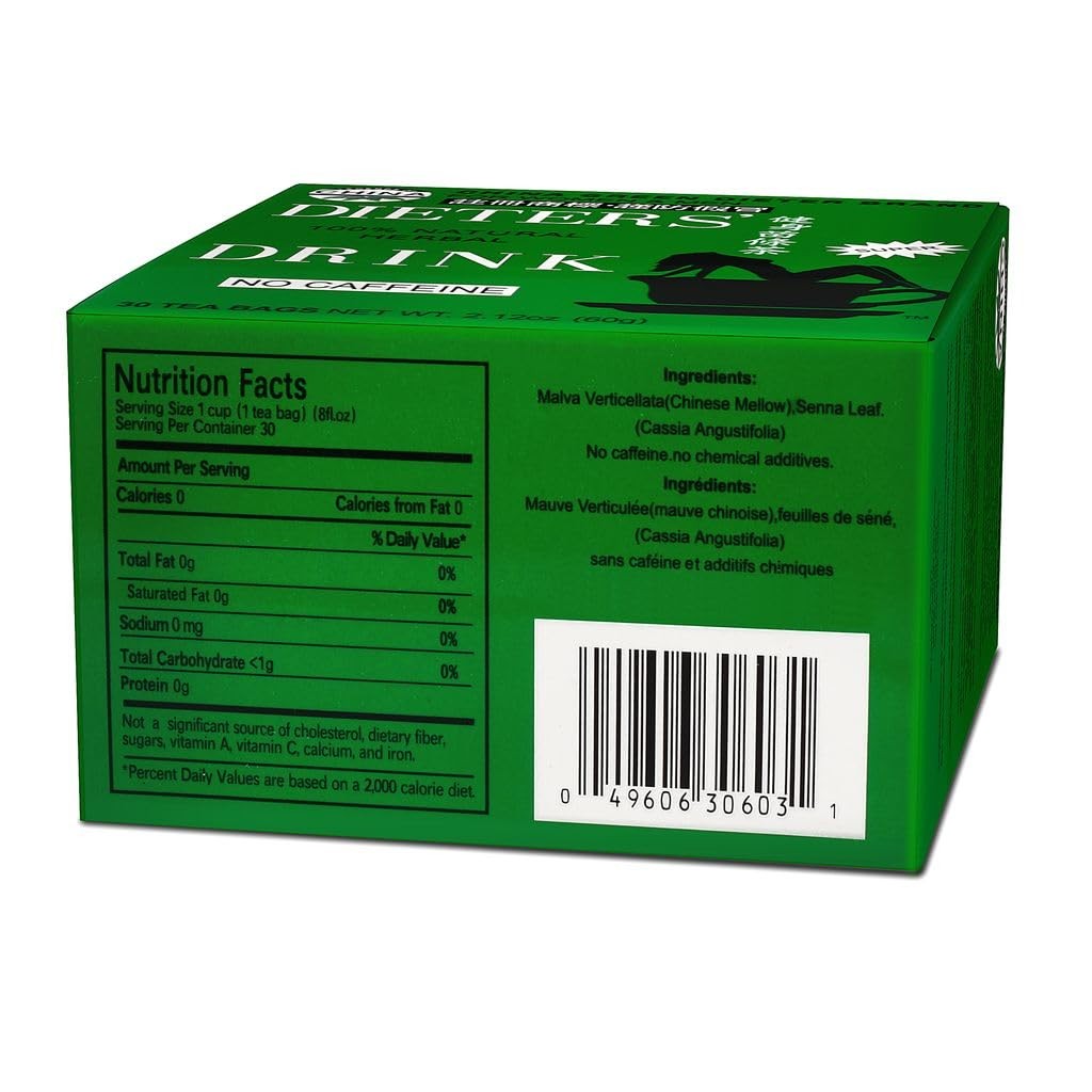 Uncle Lee’s Senna Tea 3-Pack – Green Dieter’s Drink, Caffeine-Free 100% Natur…