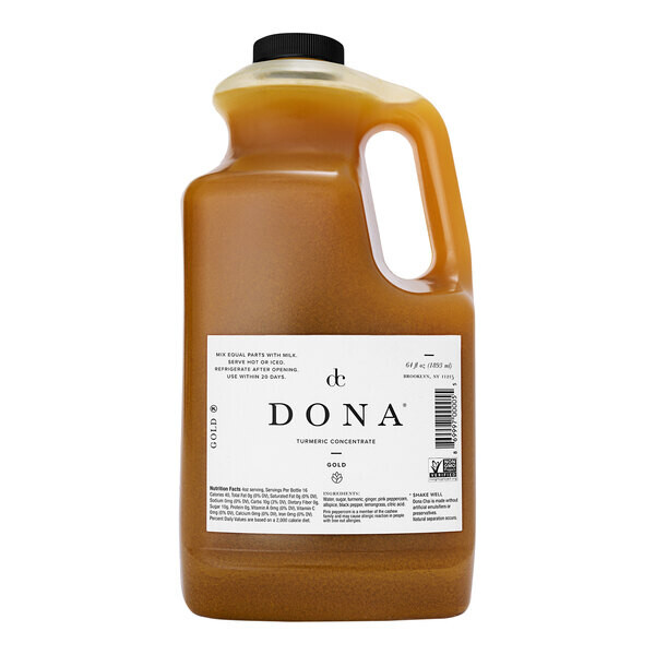 Dona Chai Turmeric 1:1 Concentrate 64 fl. oz. (select flavor below)