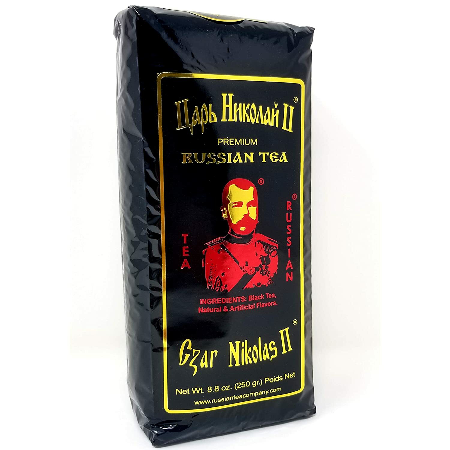 Czar Nikolas II Premium BLACK Tea 8.8 oz LOOSE TEA