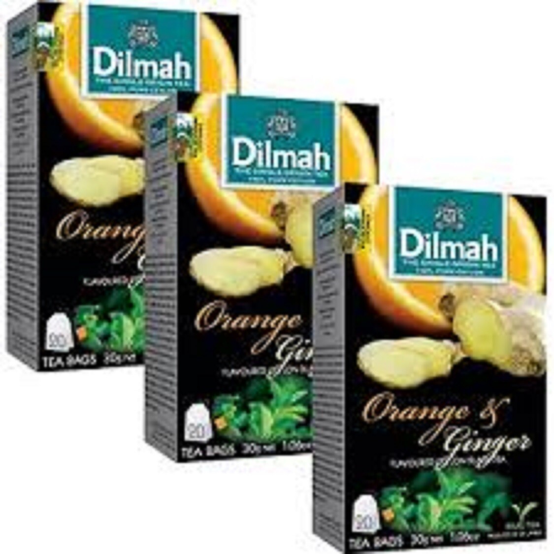 Lemon Tea 100% Pure Ceylon Tea Natural Lemon Flavored Tea 20Tea Bags In 30g