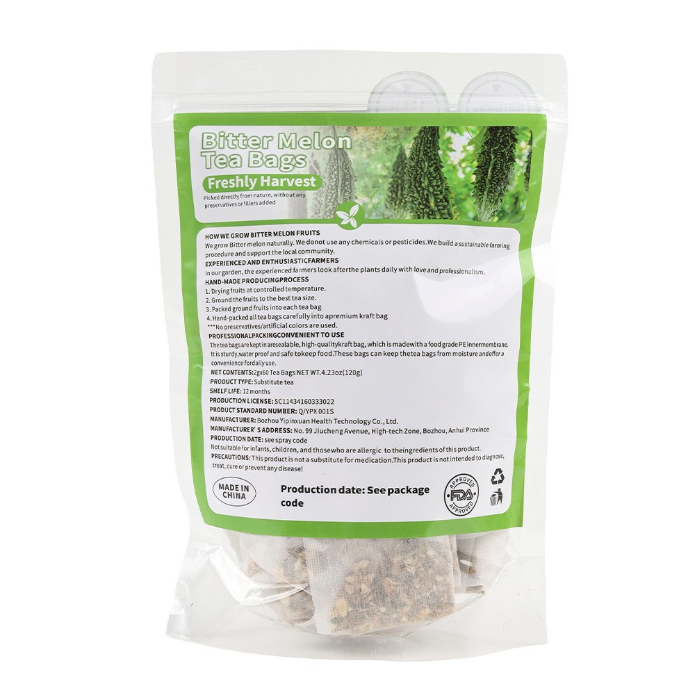 Bitter Melon Tea Bags Clears Heat Detoxifies Improve Digestion Beauty Skin Care