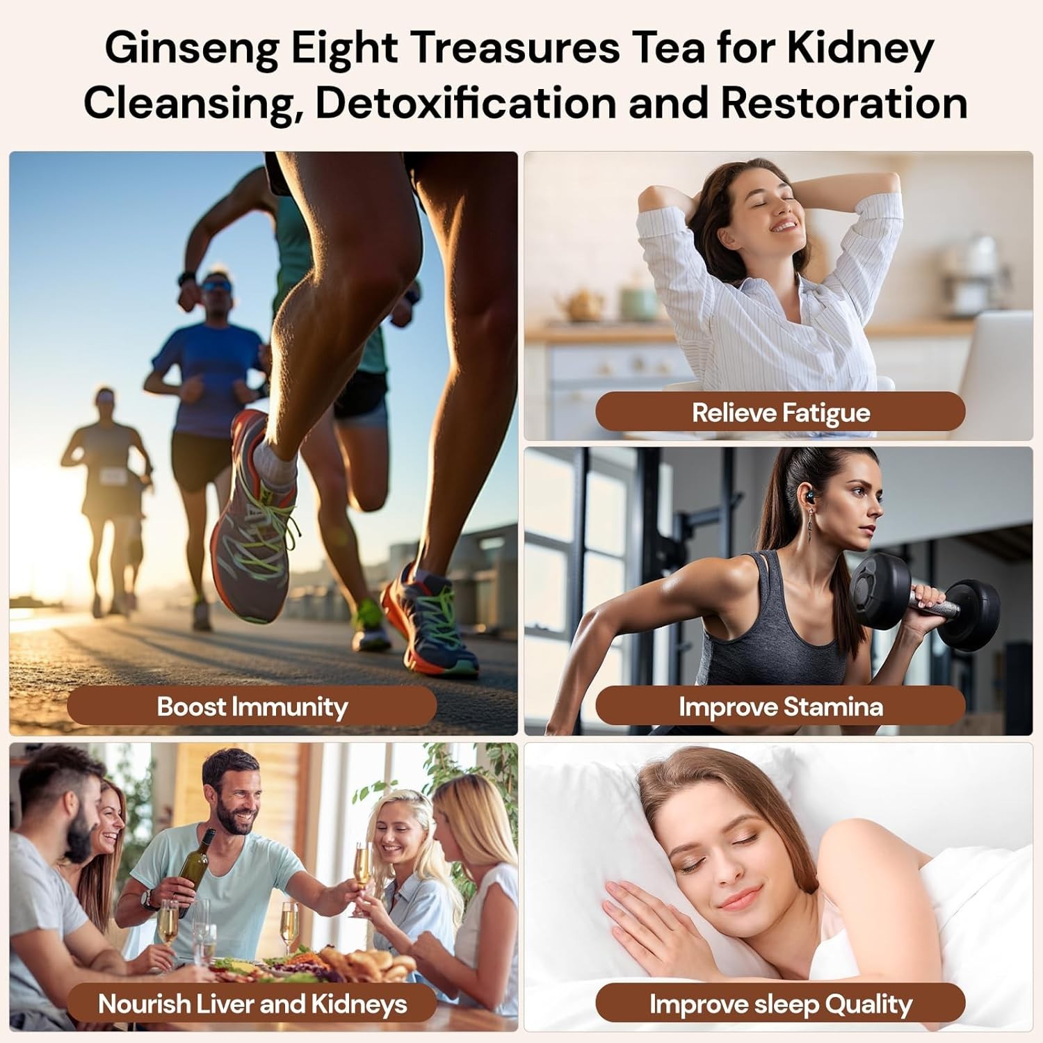Ginseng Eight Treasure Tea – 100% Natural Ingredients