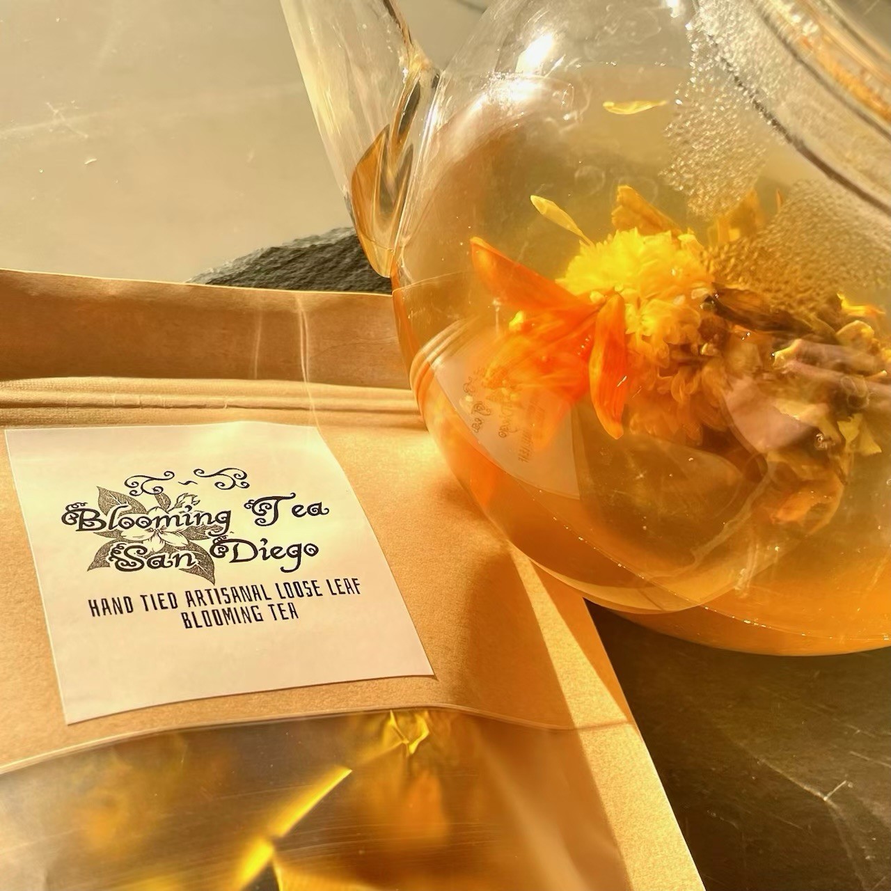 blooming tea balls