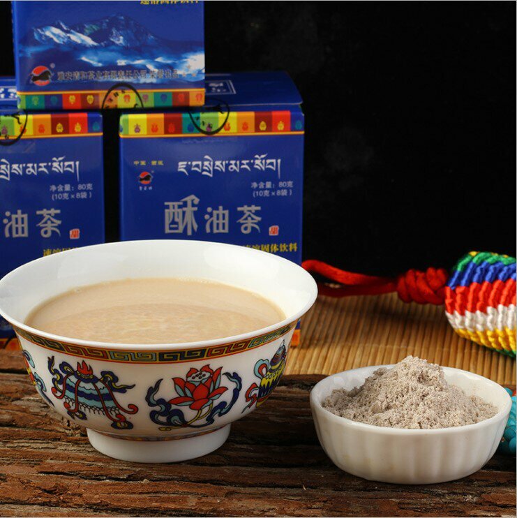 Instant Tibetan Butter Tea Yak Sweet Tibet Buttered Tea Su You Cha Po Cha 320g