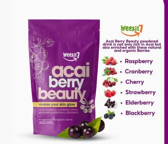 Acai Berry Powder, Health and Beauty Juice, Dietary Supplement