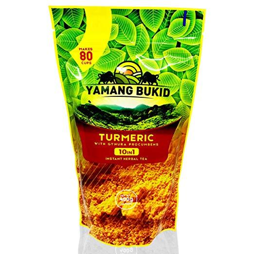 YAMANG BUKID TURMERIC 10 IN 1 INSTANT HERBAL TEA 400 GRAMS Exp. Date 10/19/2024