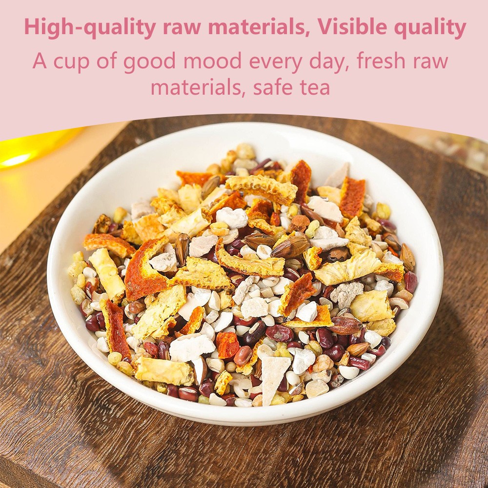 Detox Weight Loss Tea Job’s Tears Barley Red Bean Buckwheat Health Tea Herbal