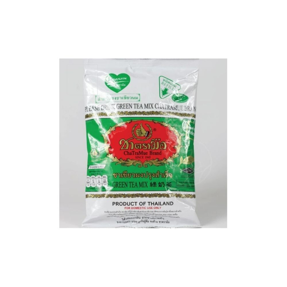 Thai Green Tea Mix Chatramue Original Dring Cup Pot Dring ice 200g REFRESHING