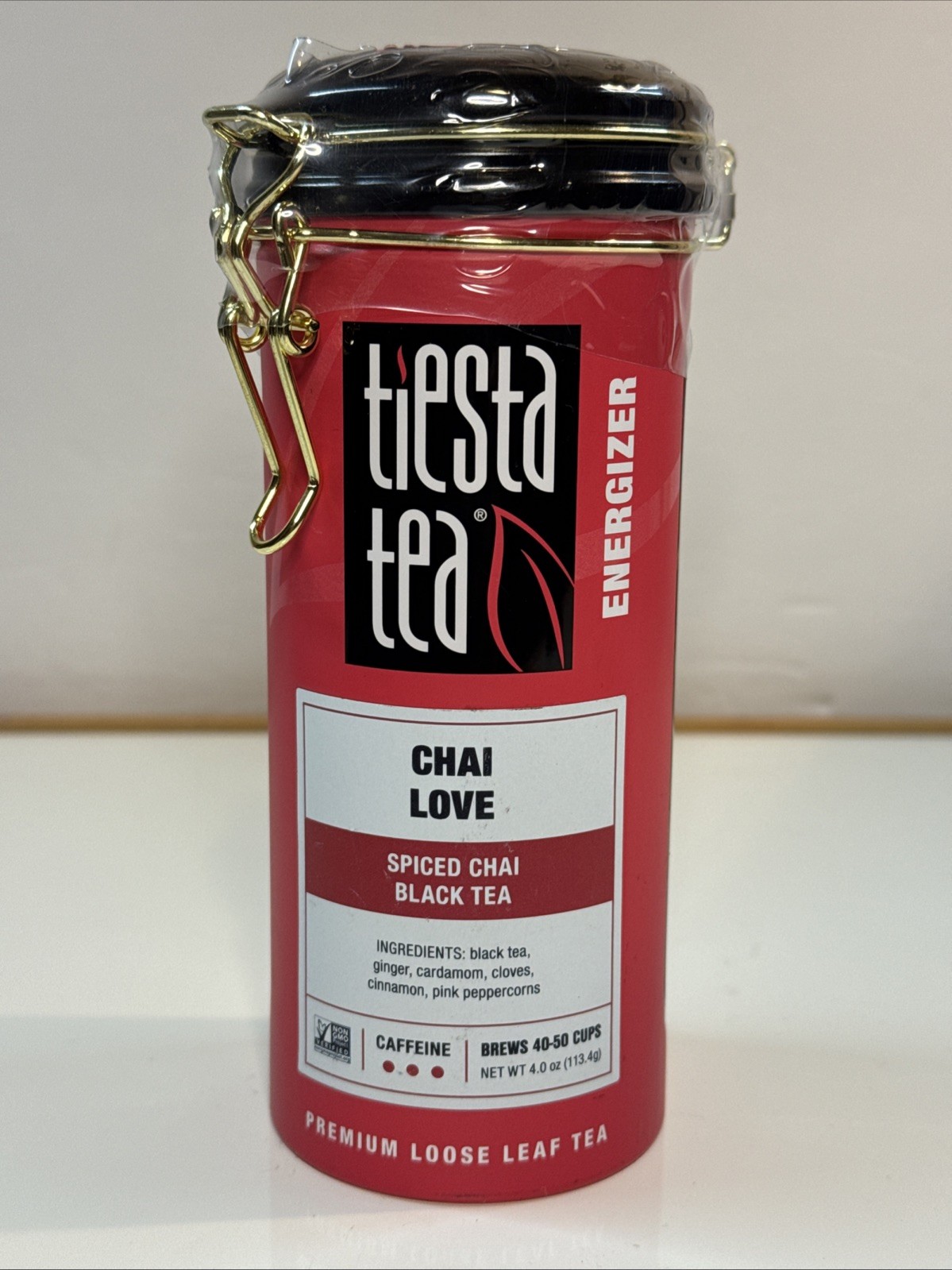 Tiesta Tea Chai Black Tea | Premium Loose Leaf | 4oz Tin | 50 Cups Ex 11/27