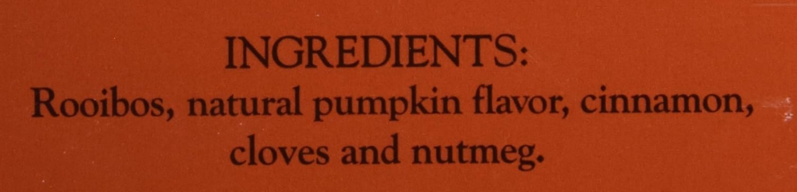 Organic Pumpkin Spice Rooibos Tea – 20 Sachet Tin | Gluten Free & Kosher